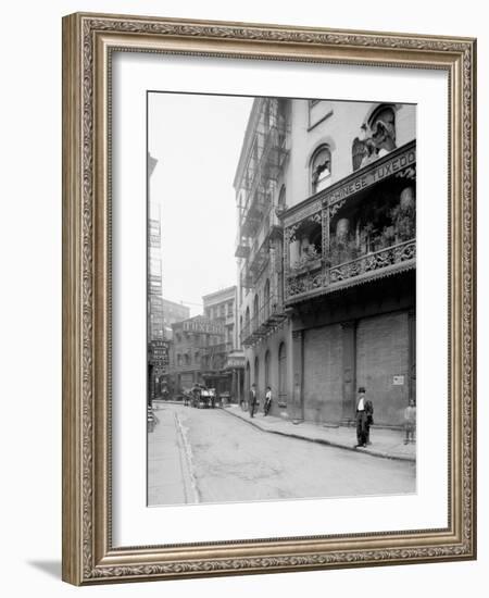 New York, N.Y., Dawyer I.E. Doyers Street-null-Framed Photo