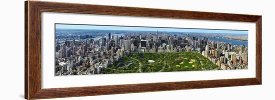 New York, New York - Central Park-James Blakeway-Framed Art Print
