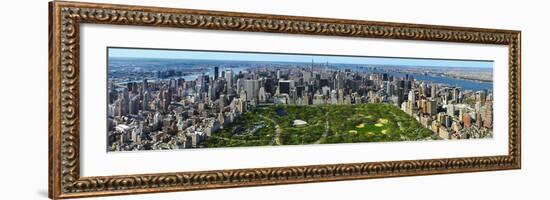 New York, New York - Central Park-James Blakeway-Framed Art Print