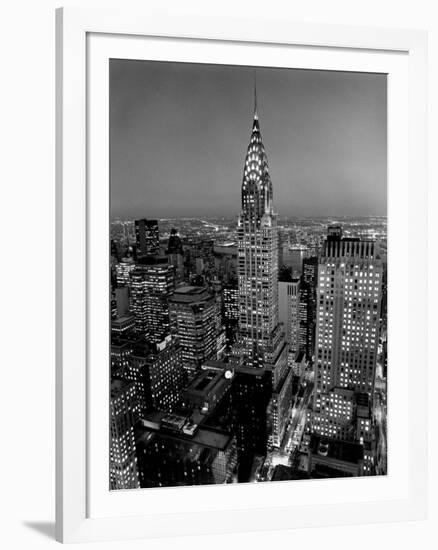 New York, New York, Chrysler Building-William Van Alen-Framed Art Print