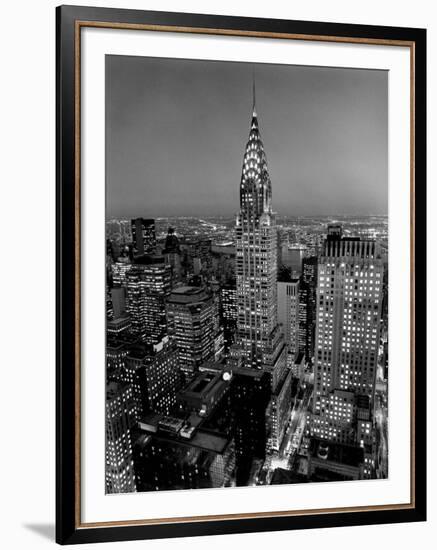 New York, New York, Chrysler Building-William Van Alen-Framed Art Print