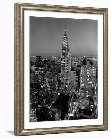 New York, New York, Chrysler Building-William Van Alen-Framed Art Print