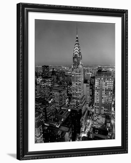 New York, New York, Chrysler Building-William Van Alen-Framed Art Print