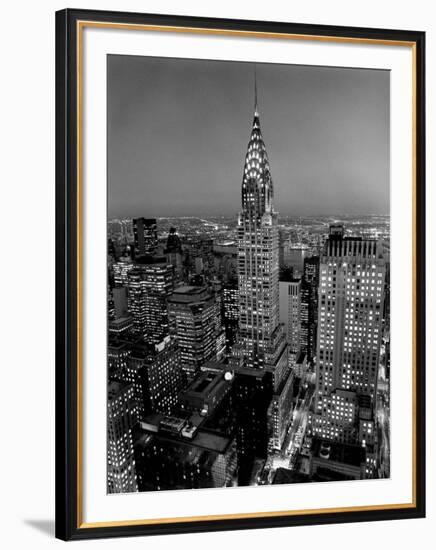 New York, New York, Chrysler Building-William Van Alen-Framed Art Print