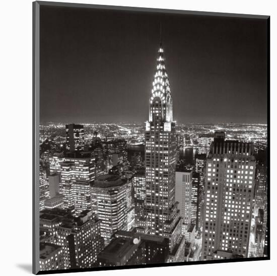 New York, New York, Chrysler Building-William Van Alen-Mounted Art Print