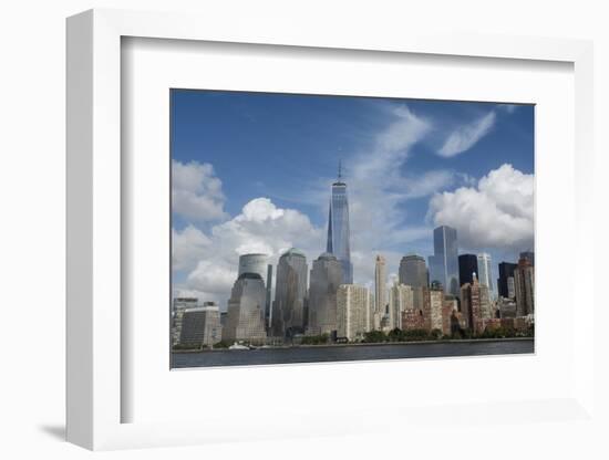 New York, New York City. Downtown New York Harbor City Skyline with the Freedom Tower-Cindy Miller Hopkins-Framed Photographic Print