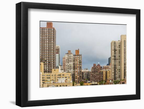 New York. New York City, Manhattan, Upper East Side, view from apt looking south over E 89th-Alison Jones-Framed Photographic Print