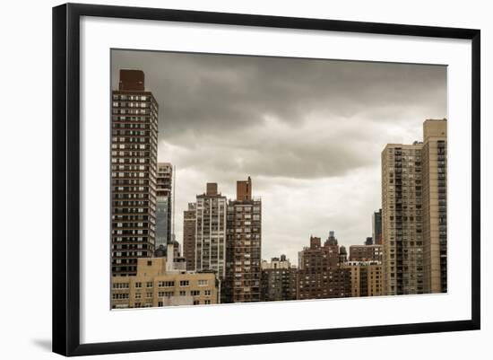 New York, New York City, Manhattan, View from Apt Looking over E 89Th-Alison Jones-Framed Photographic Print