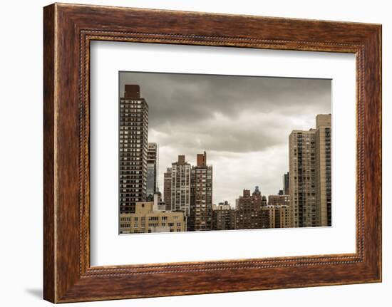 New York, New York City, Manhattan, View from Apt Looking over E 89Th-Alison Jones-Framed Photographic Print