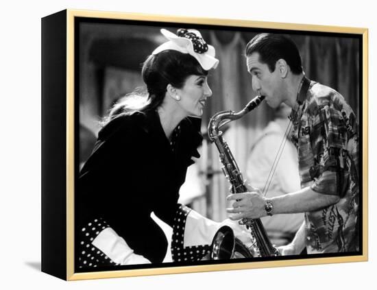 New York New York De Martin Scorsese Avec Robert De Niro Et Liza Minnelli 1977-null-Framed Stretched Canvas