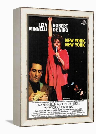 New York, New York, from Left: Robert De Niro, Liza Minnelli, 1977-null-Framed Stretched Canvas