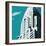 New York, New York! II-Malcolm Sanders-Framed Giclee Print