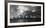 NEW YORK, NEW YORK, USA - New York City Spectacular Sunset fin black and white focuses on One Wo...-Panoramic Images-Framed Photographic Print