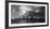 NEW YORK, NEW YORK, USA - New York City Spectacular Sunset fin black and white focuses on One Wo...-Panoramic Images-Framed Photographic Print