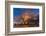 NEW YORK, NEW YORK, USA - New York City Spectacular Sunset focuses on One World Trade Tower, Fre...-Panoramic Images-Framed Photographic Print