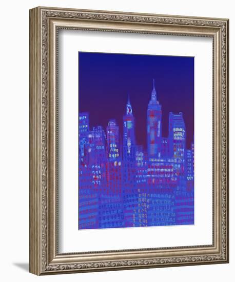 New York, New York-Diana Ong-Framed Giclee Print