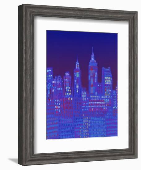 New York, New York-Diana Ong-Framed Giclee Print