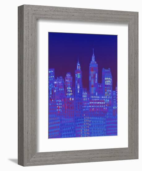 New York, New York-Diana Ong-Framed Giclee Print