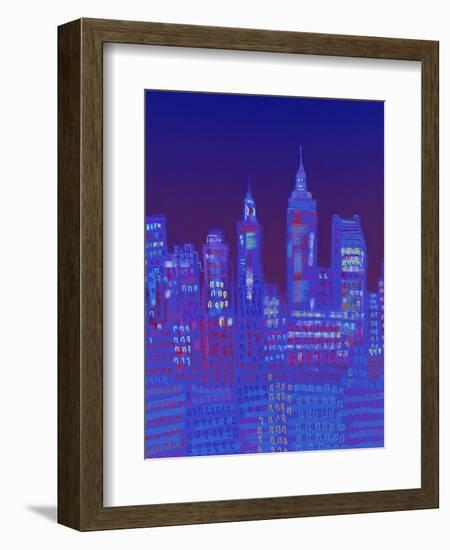 New York, New York-Diana Ong-Framed Giclee Print