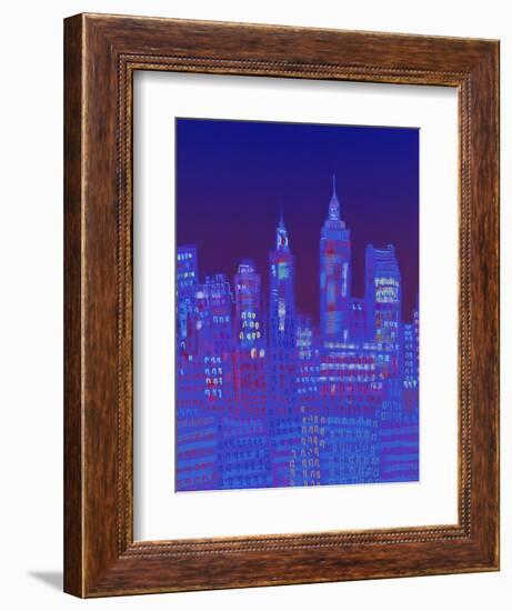 New York, New York-Diana Ong-Framed Giclee Print