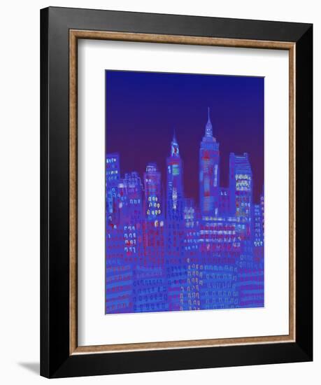 New York, New York-Diana Ong-Framed Giclee Print