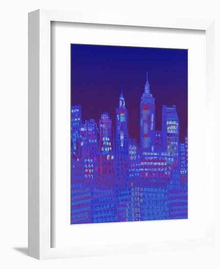 New York, New York-Diana Ong-Framed Giclee Print