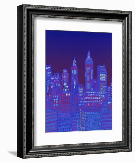 New York, New York-Diana Ong-Framed Giclee Print