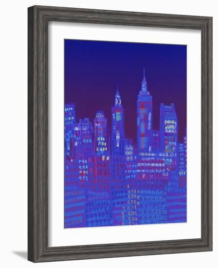 New York, New York-Diana Ong-Framed Giclee Print