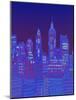 New York, New York-Diana Ong-Mounted Giclee Print