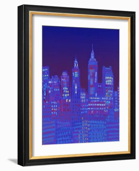 New York, New York-Diana Ong-Framed Giclee Print