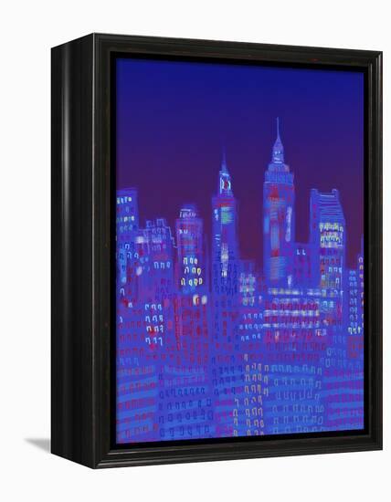 New York, New York-Diana Ong-Framed Premier Image Canvas