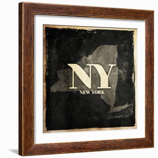 New York News-Jace Grey-Framed Art Print