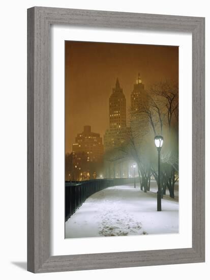 New York Nocturne, 2004-Max Ferguson-Framed Giclee Print