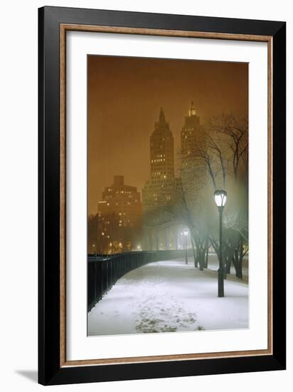 New York Nocturne, 2004-Max Ferguson-Framed Giclee Print