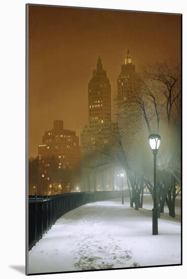 New York Nocturne, 2004-Max Ferguson-Mounted Giclee Print