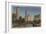 New York, NY - Central Park at 59th Street, Savoy Plaza-Lantern Press-Framed Art Print