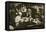 New York Office Workers Lunching in a Restaurant-American Photographer-Framed Premier Image Canvas