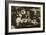 New York Office Workers Lunching in a Restaurant-American Photographer-Framed Photographic Print