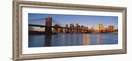 New York Panorama II-Adam Brock-Framed Giclee Print