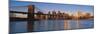 New York Panorama II-Adam Brock-Mounted Giclee Print