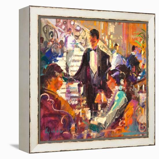 New York Plaza Fancy, 2020 (Oil on Canvas)-Peter Graham-Framed Premier Image Canvas