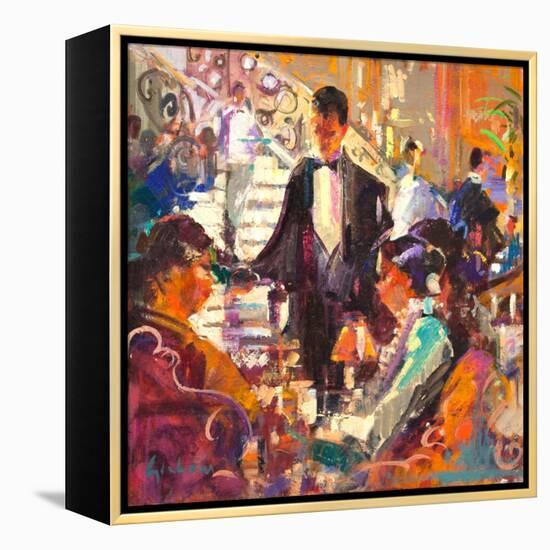 New York Plaza Fancy, 2020 (Oil on Canvas)-Peter Graham-Framed Premier Image Canvas