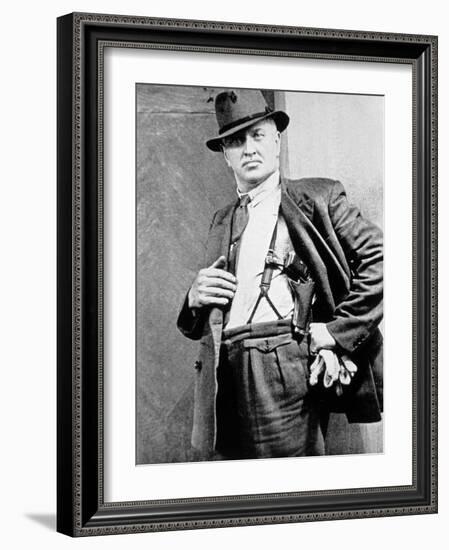 New York Police Detective, c.1920-American Photographer-Framed Photographic Print