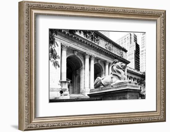 New York Public Library - Manhattan - United States-Philippe Hugonnard-Framed Photographic Print