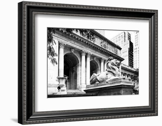 New York Public Library - Manhattan - United States-Philippe Hugonnard-Framed Photographic Print