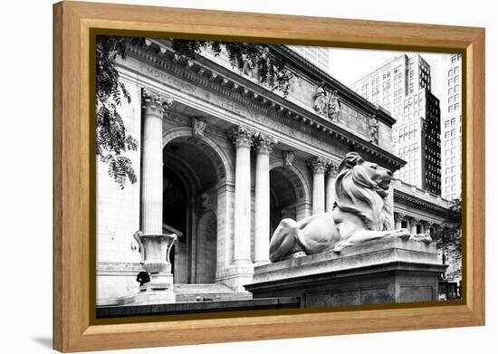 New York Public Library - Manhattan - United States-Philippe Hugonnard-Framed Premier Image Canvas