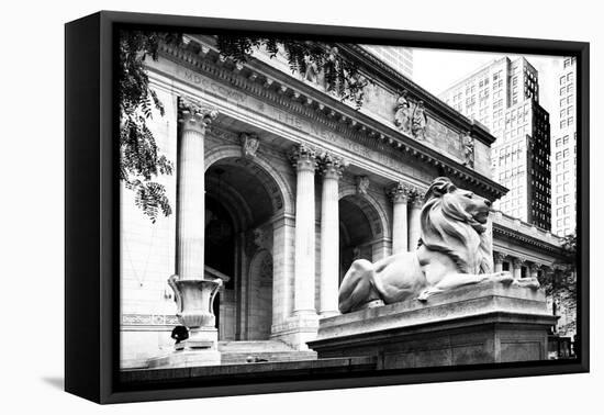 New York Public Library - Manhattan - United States-Philippe Hugonnard-Framed Premier Image Canvas