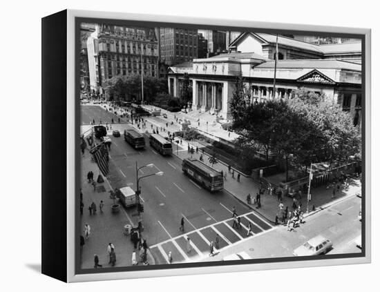 New York Public Library-null-Framed Premier Image Canvas