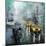 New York Rain-Mark Lague-Mounted Art Print