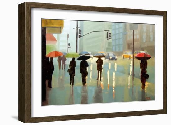 New York Reality-Tate Hamilton-Framed Art Print